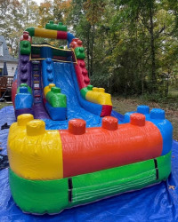 15’ Mega Blocks Slide