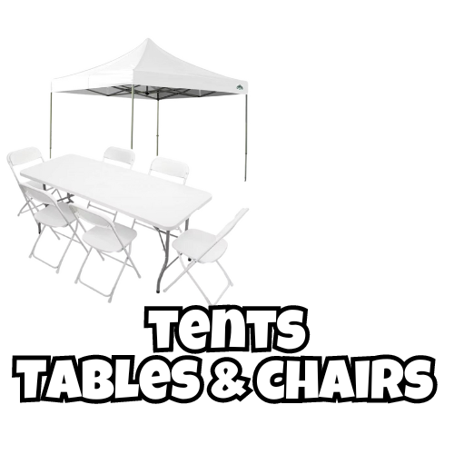 Tents Tables and chairs